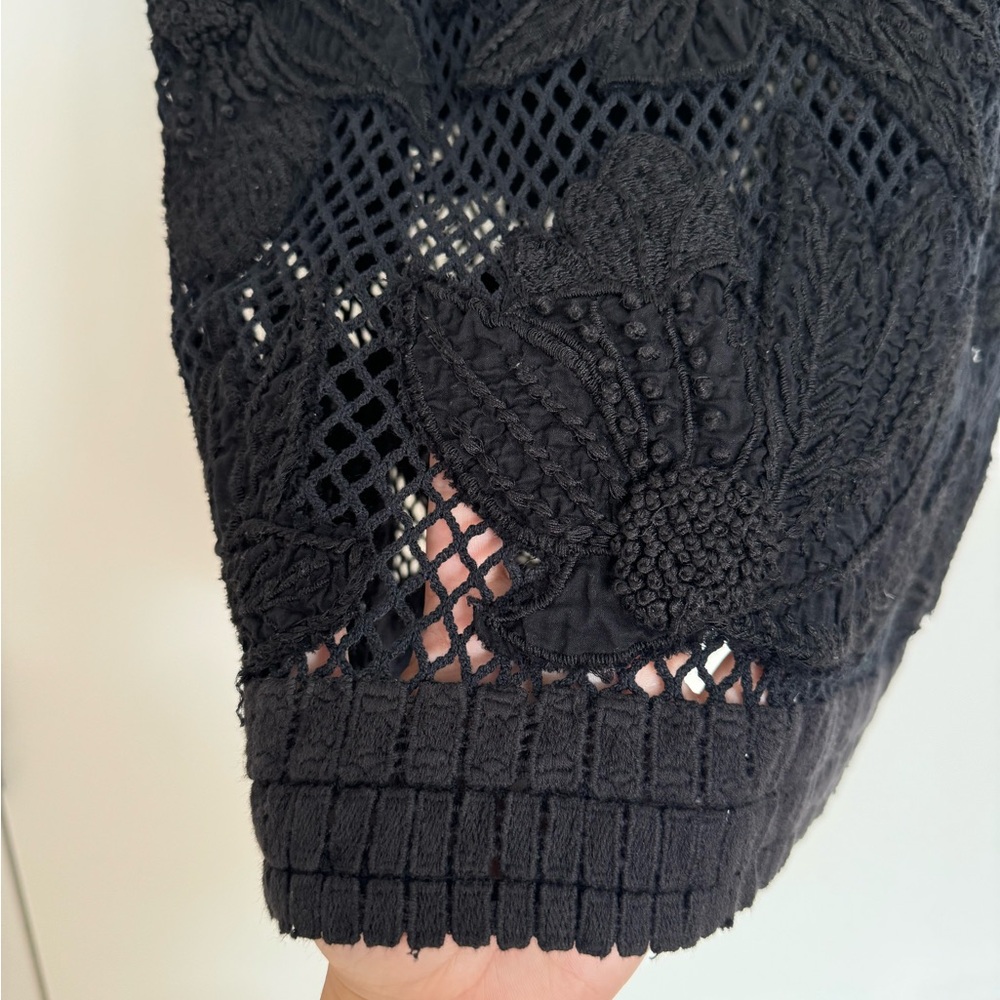 Isabelle Marant Etoile Cotton Mesh Tunic Sz M - image 4